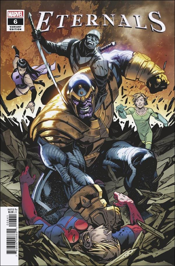 Eternals (2021) issue 6-D Geoff Shaw 1:25 Cover