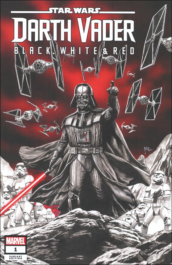 Star Wars: Darth Vader - Black, White & Red issue 1-V Mico Suayan Comic Kingdom Creative Cover