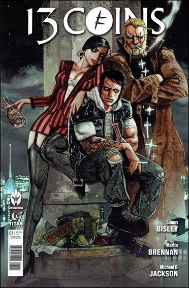 13 Coins issue 1-B Simon Bisley 1:10 Cover