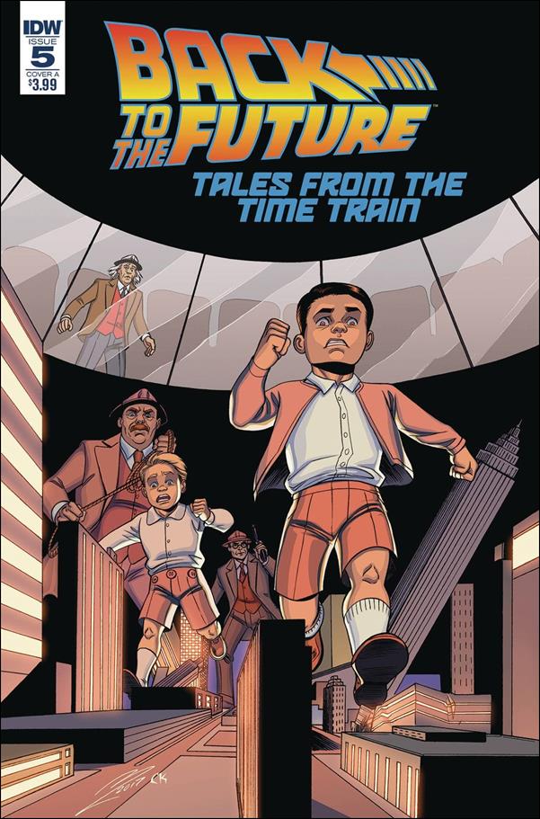 Back to the Future: Tales from the Time Train issue 5 Megan Levens Cover