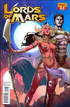 Lords of Mars issue 3-B Fritz Casas Cover