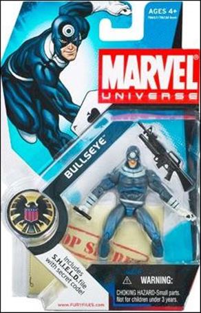 Marvel Universe (Series 1) figure 010 Bullseye