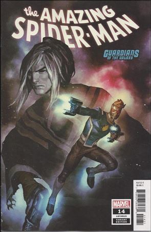 Amazing Spider-Man (2018) issue 14-C Gerald Parel Guardians of the Galaxy Cover