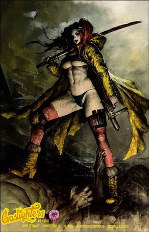 Gaslighters issue 5-D Puppeteer Lee Cover