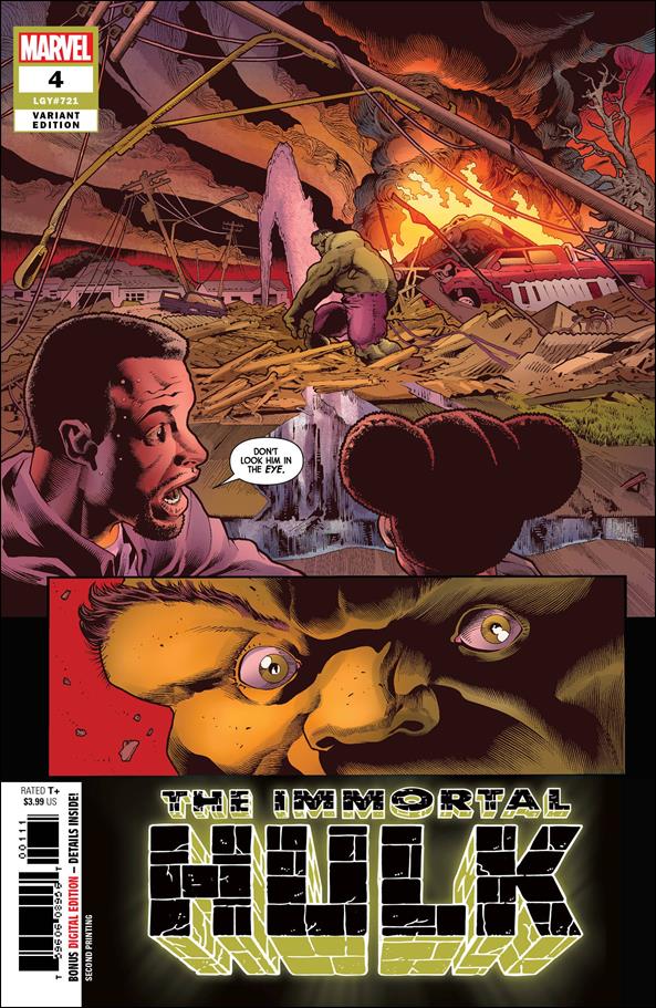 Immortal Hulk issue 4-C Joe Bennett Cover (2nd Printing)