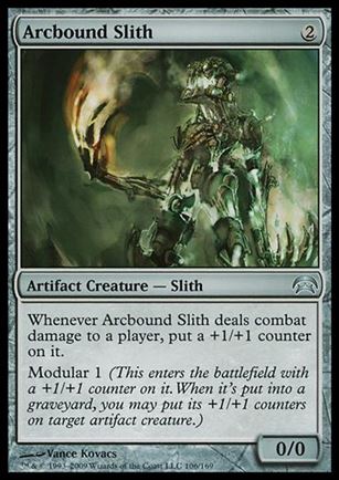 Magic the Gathering: Planechase (Base Set) card 106 Arcbound Slith