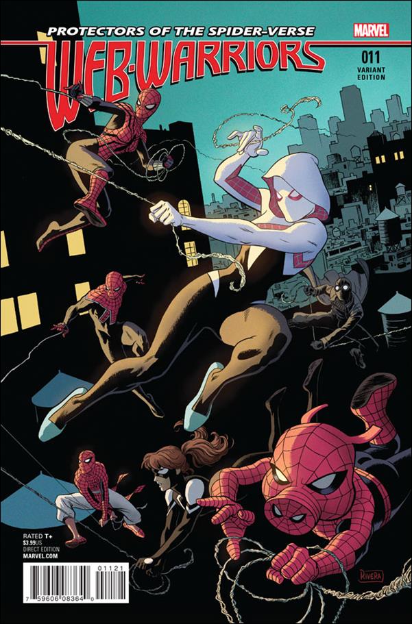 Web Warriors issue 11-C Paolo Rivera Cover