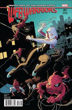 Web Warriors issue 11-C Paolo Rivera Cover
