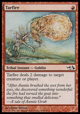Magic the Gathering: Duel Decks: Elves vs. Goblins (Base Set) card 56 Tarfire