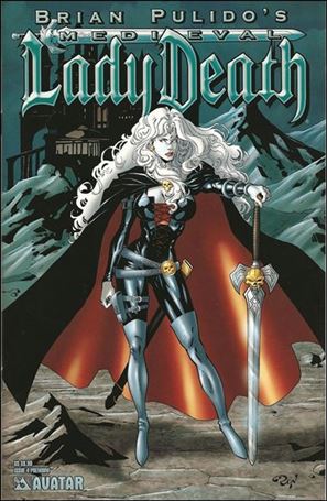 Brian Pulido's Medieval Lady Death issue 4-E Premium Cover
