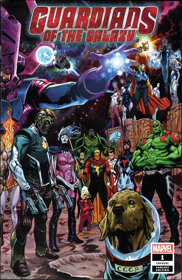 Guardians of the Galaxy (2019) issue 1-G Geoff Shaw Wraparound Cover