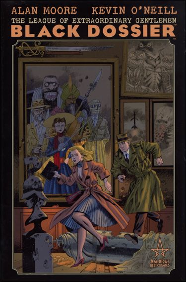 League of Extraordinary Gentlemen: Black Dossier issue nn Black Dust Jacket