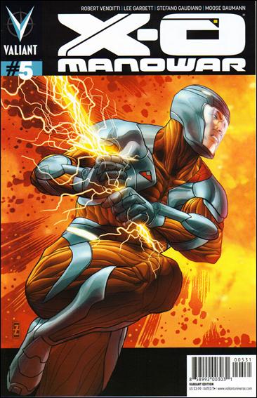 X-O Manowar (2012)  issue 5-C Patrick Zircher 1:20 X-O Cover