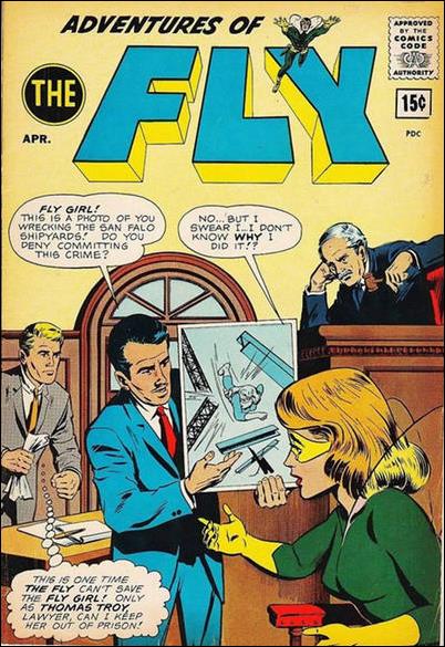 Adventures of the Fly issue 25-B 15 Cent Price Cover