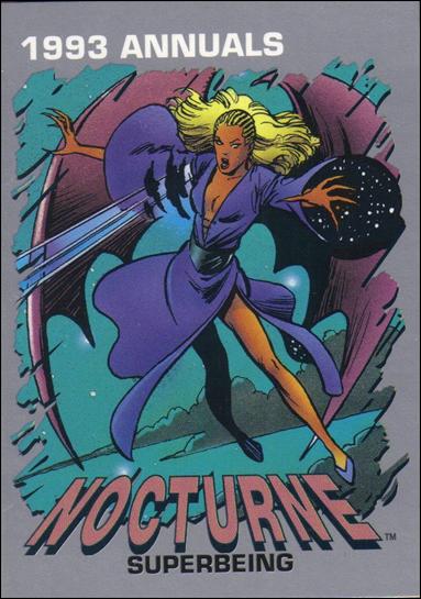 Marvel 1993 Annuals (Base Set) card 20 Nocturne