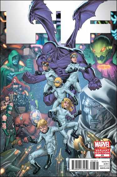 FF (2011) issue 23-B Billy Tan Cover