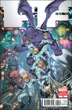 FF (2011) issue 23-B Billy Tan Cover
