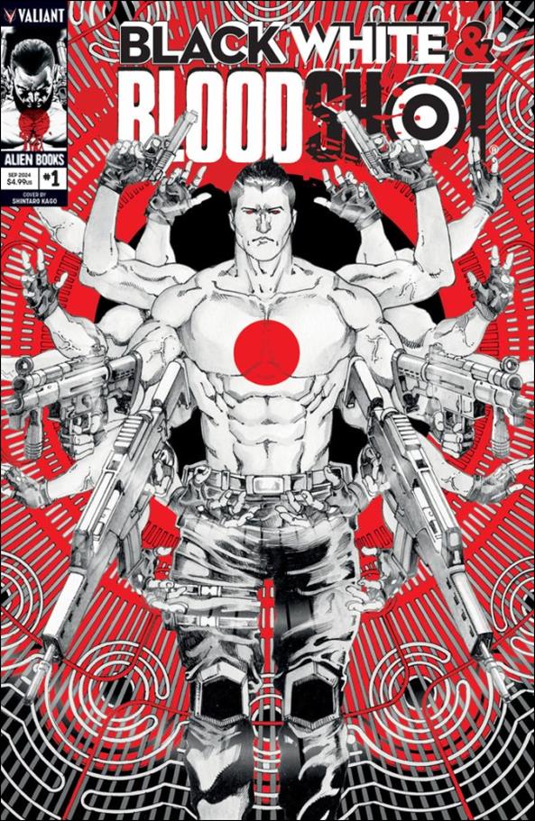 Black White & Bloodshot issue 1-J Shintaro Kago Crowdsource Exclusive Cover