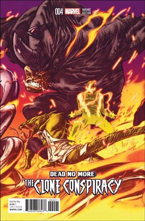 Clone Conspiracy issue 4-C Alexander Lozano Connecting Cover
