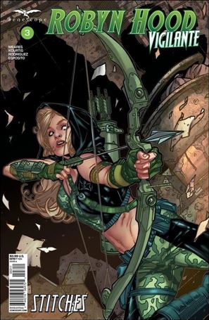 Robyn Hood: Vigilante issue 3 Drew Edward Johnson Cover