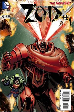Action Comics (2011) issue 23.2-B Zod Standard Cover