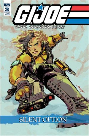 G.I. Joe: A Real American Hero: Silent Option issue 3-B Kenneth Loh Cover
