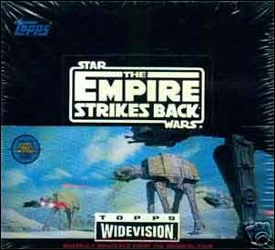 Star Wars: The Empire Strikes Back Widevision card 1 Sealed Box