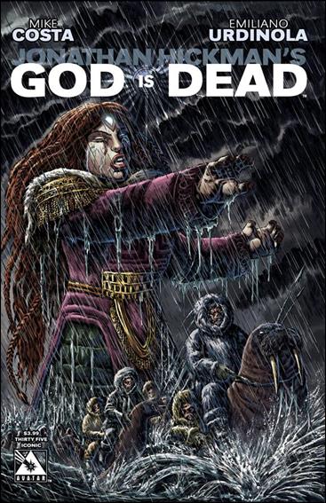 God is Dead issue 35-D Raulo Caceres Iconic Cover