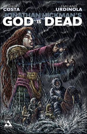 God is Dead issue 35-D Raulo Caceres Iconic Cover
