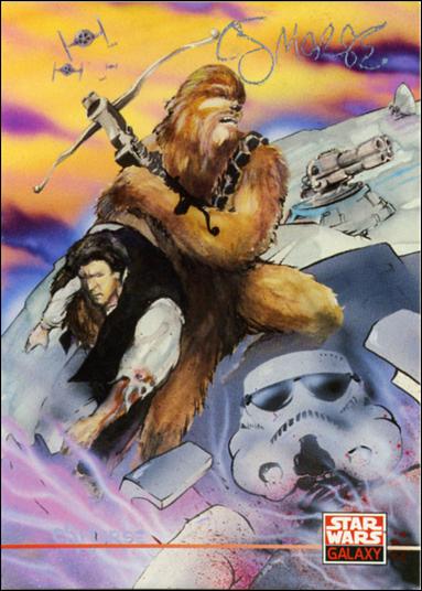 Star Wars Galaxy: Series 4 (Autograph Subset) card 253 C. Scott Morse