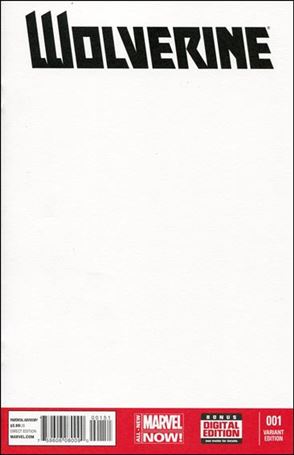 Wolverine (2014) issue 1-E Blank/Sketch Cover