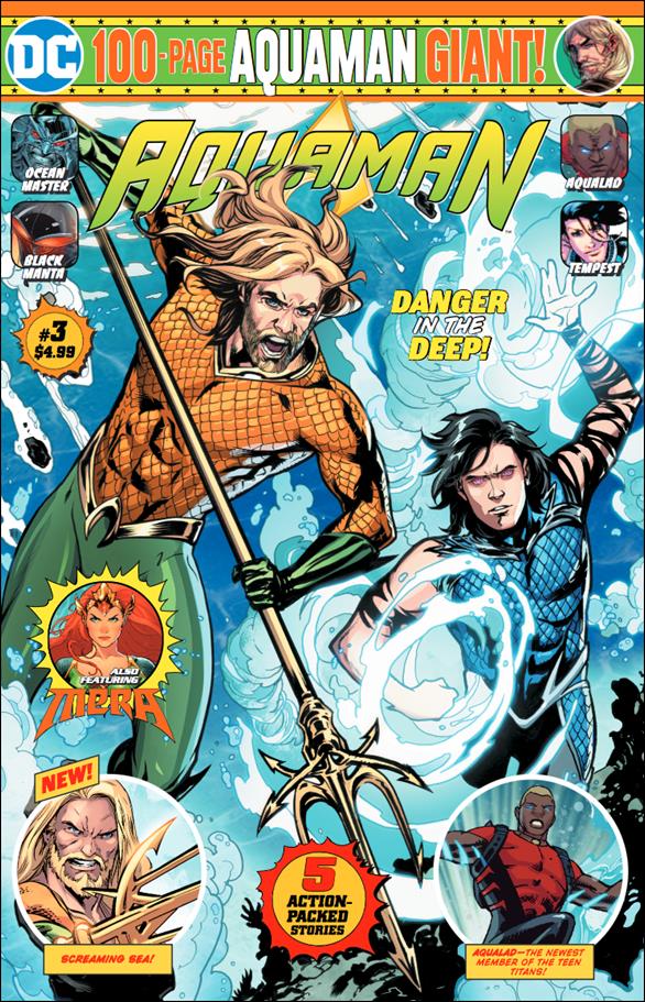 Aquaman Giant issue 3-B Emanuela Lupacchino Direct Market Edition Cover
