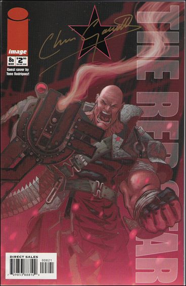 Red Star (2000) issue 8-B Tone Rodriguez Cover
