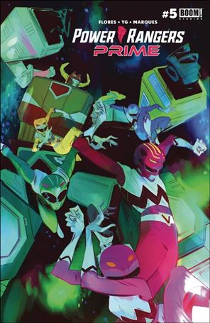 Power Rangers Prime issue 5-B Stefano Simeone Cover