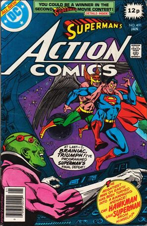 Action Comics (1938) issue 491-C UK Price Cover