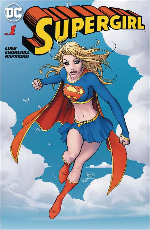 Supergirl (2005) issue 1-E Michael Turner Sky Blue Cover 1/1000