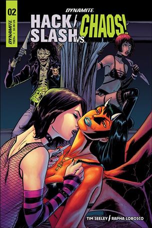 Hack/Slash vs Chaos issue 2 Tim Seeley Cover