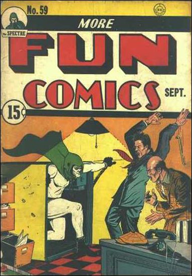More Fun Comics issue 59-B 15 Cent Cover