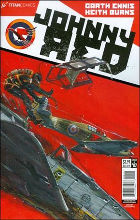 Johnny Red issue 2 Keith Burns Cover