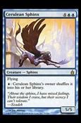 Magic the Gathering: Ravnica (Base Set)  card 39 Cerulean Sphinx