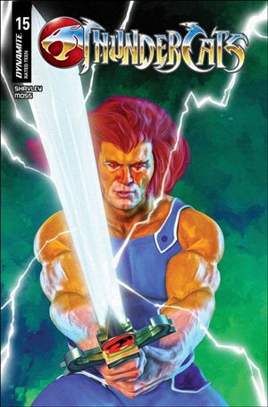Thundercats (2024) issue 15-W Mark Spears Green Foil Cardstock Cover