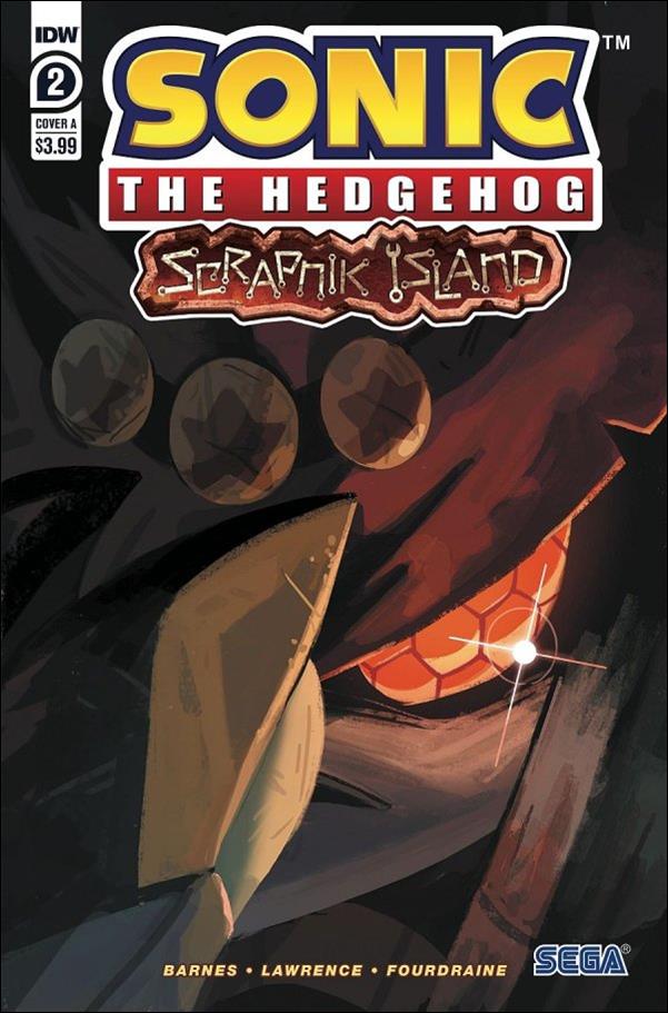 Sonic the Hedgehog: Scrapnik Island issue 2 Nathalie Fourdraine Cover