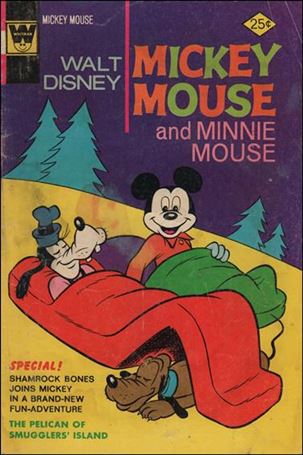 Walt Disney's Mickey Mouse issue 151-B Whitman Cover