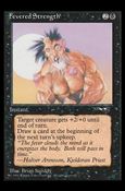 Magic the Gathering: Alliances (Base Set) card 50-B Fevered Strength
