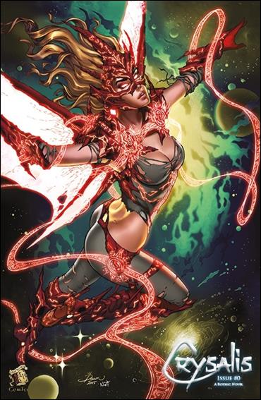Crysalis issue 0-H Dawn McTeigue Elysium Treasures Evil Cover 1/100