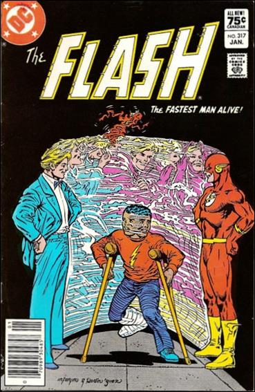 Flash (1959) issue 317-B Canadian Price Cover
