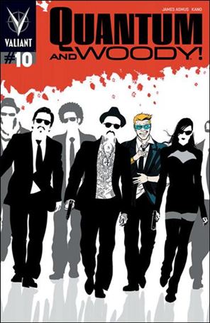 Quantum & Woody (2013) issue 10 Kano Cover