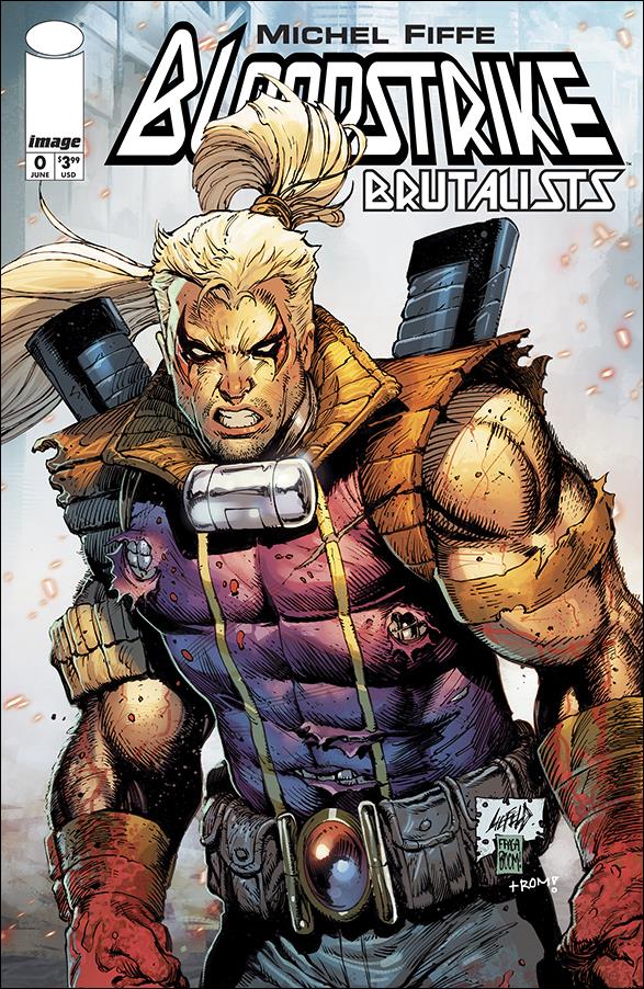 Bloodstrike (1993) issue 0-B Rob Liefeld Cover