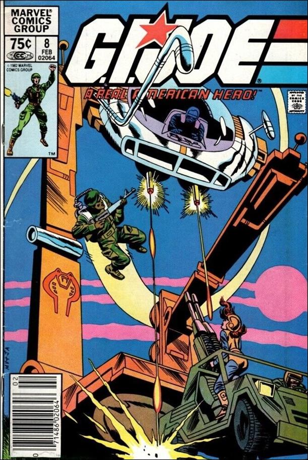 G.I. Joe: A Real American Hero issue 8-D Canadian Price Cover