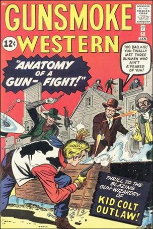 Gunsmoke Western issue 68-B Corrected Cover